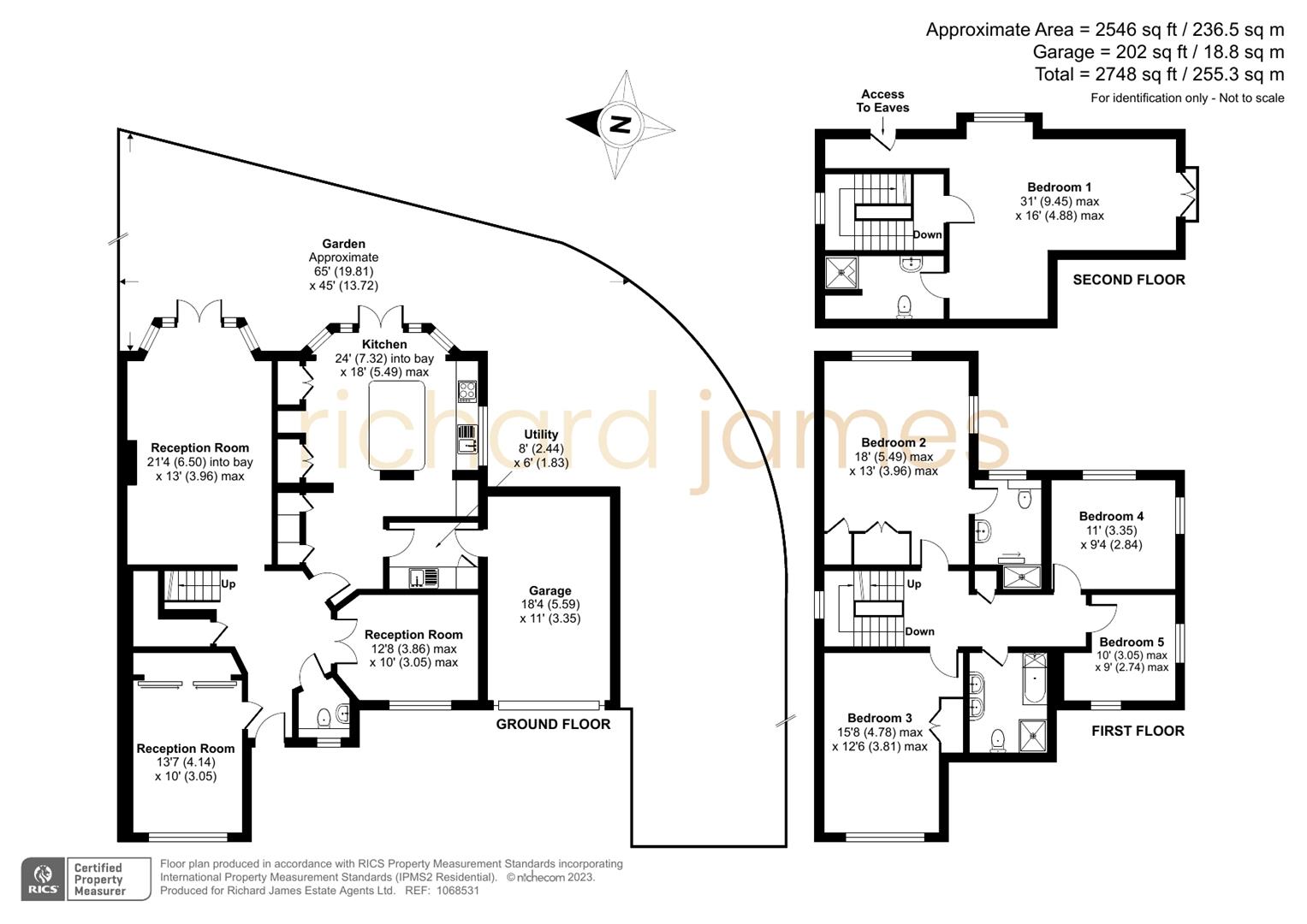 Floorplan for Flower Lane, Mill Hill, London, NW7