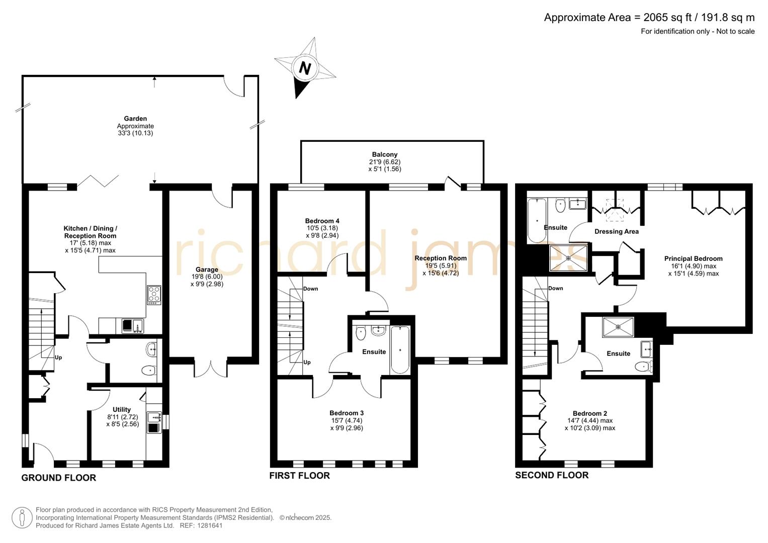 Floorplan for Guardhouse Way, Mill Hill, NW7
