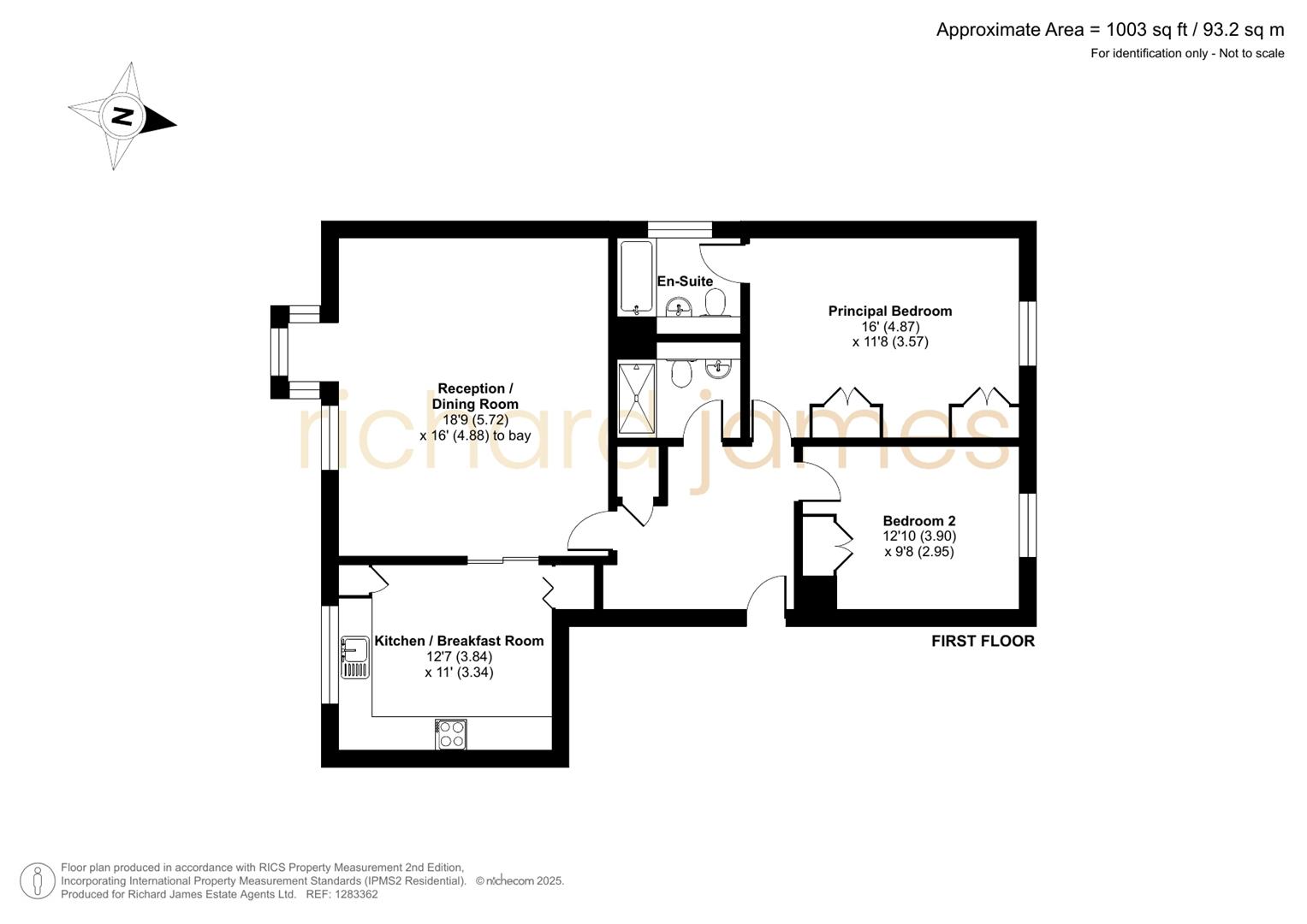 Floorplan for Page Street, Mill Hill, NW7