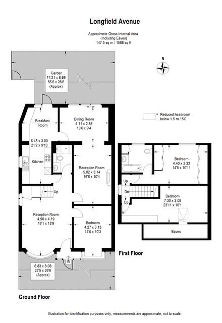 Floorplan for Longfield Avenue, Mill Hill, NW7