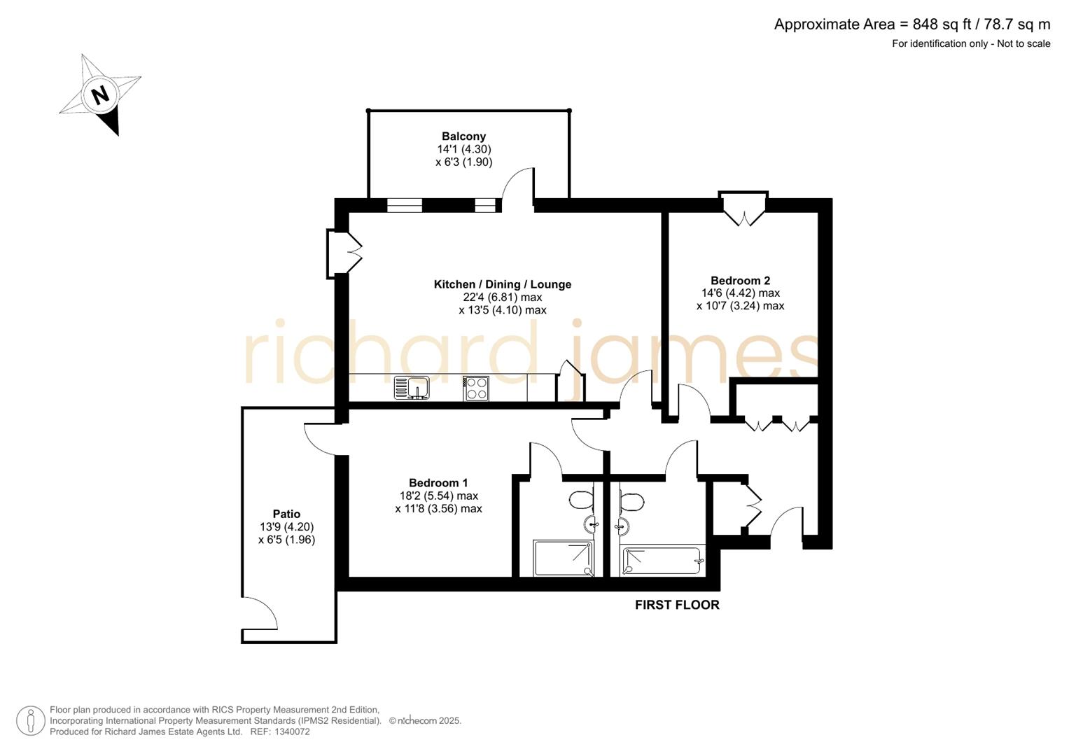 Floorplan for Royal Engineers Way, Mill Hill, NW7