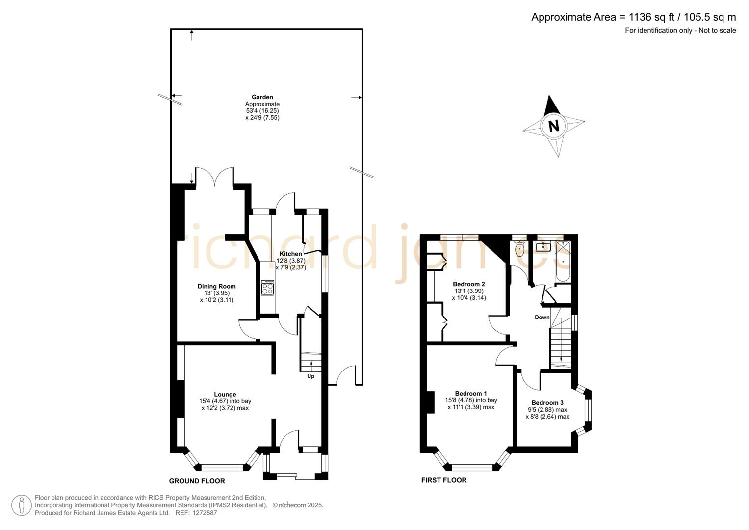 Floorplan for Daws Lane, Mill Hill, NW7