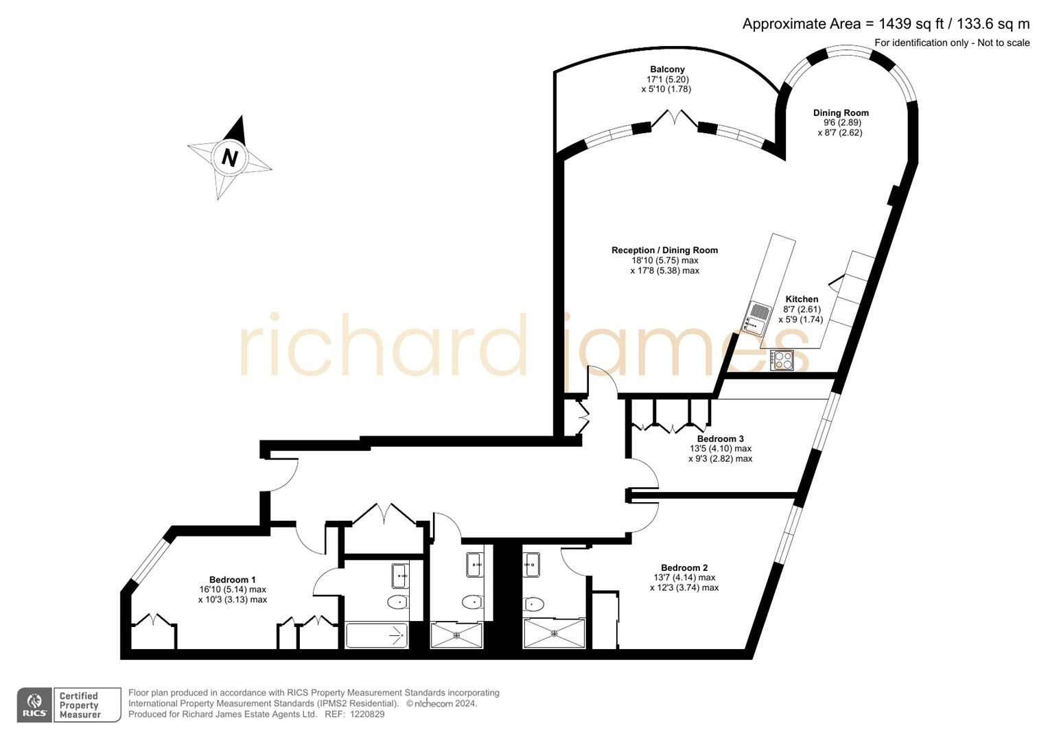 Floorplan for Flower Lane, Mill Hill, London, NW7