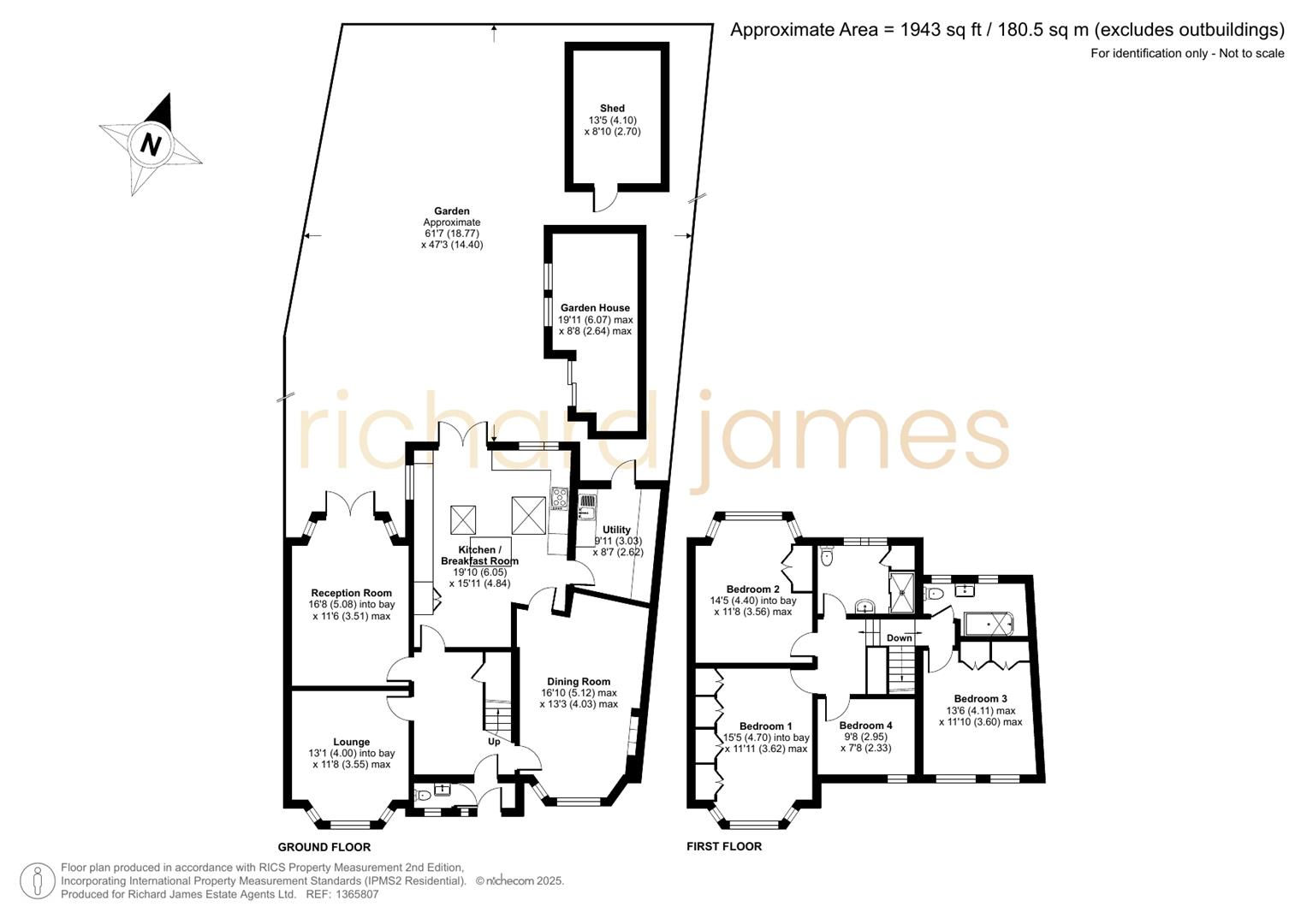 Floorplan for Harrowes Meade, Edgware, HA8
