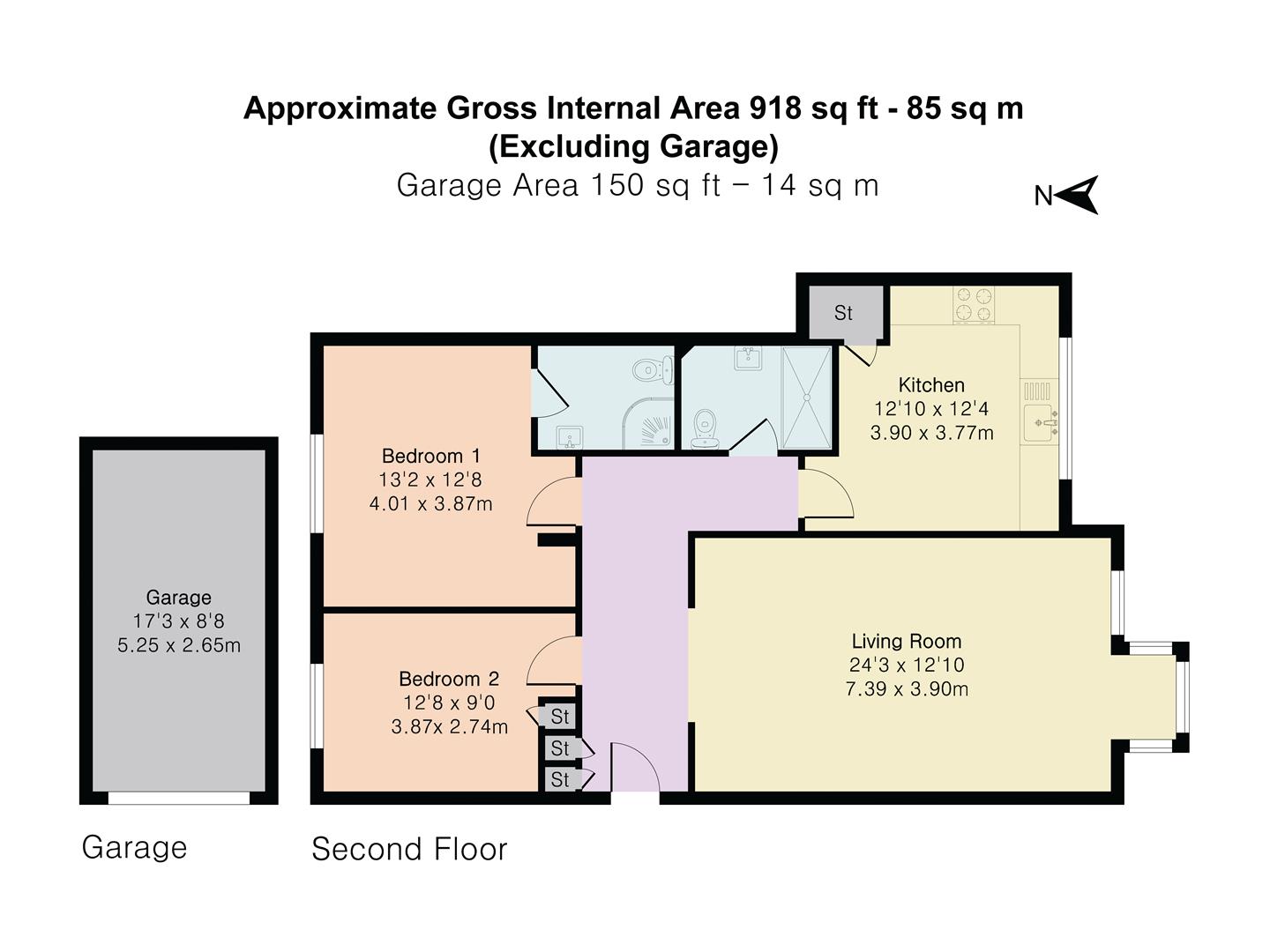 Floorplan for Page Street, Mill Hill, NW7