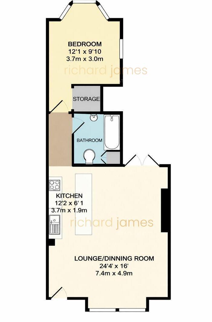 Floorplan for Birkbeck Road, Mill Hill, NW7