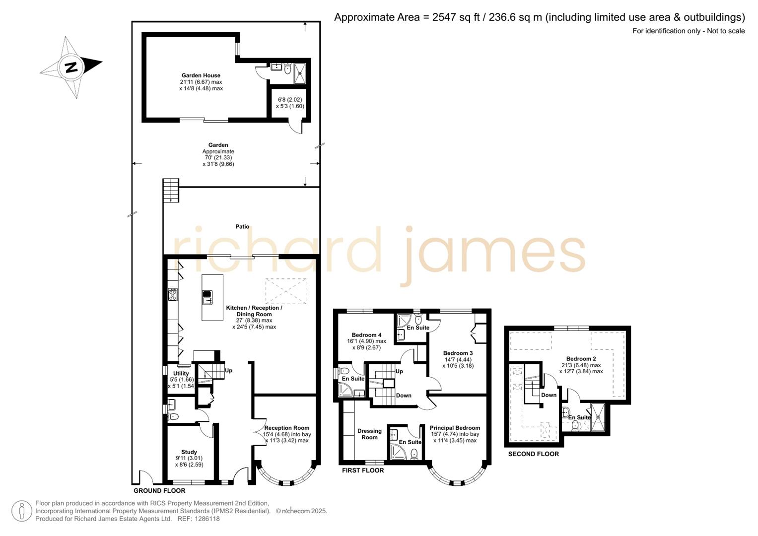 Floorplan for Tretawn Gardens, Mill Hill, NW7