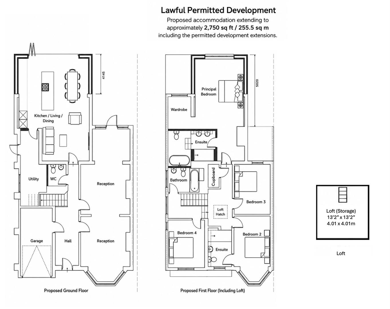 Floorplan for Marsh Lane, Mill Hill, NW7