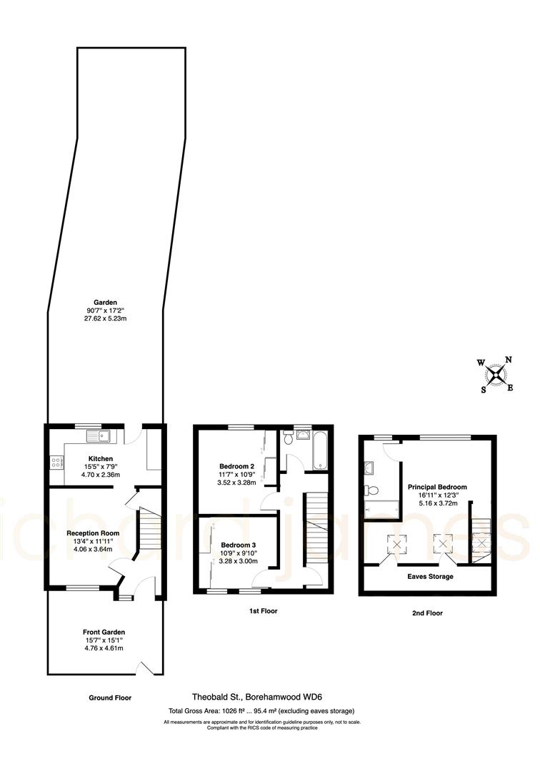 Floorplan for Theobald Street, Borehamwood, WD6