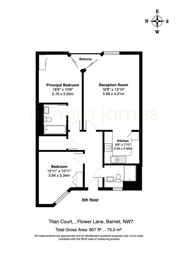 Floorplan for Flower Lane, Mill Hill, NW7