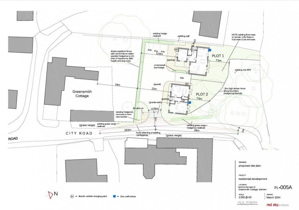 Building Plot, City Road, Stathern