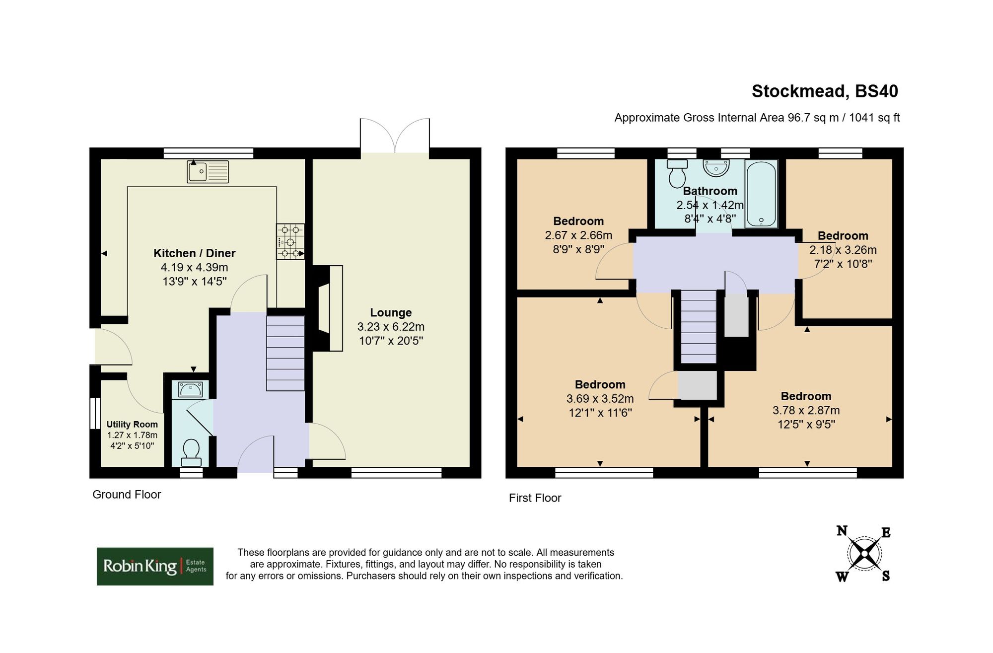 Floorplan for Stockmead, Langford, BS40