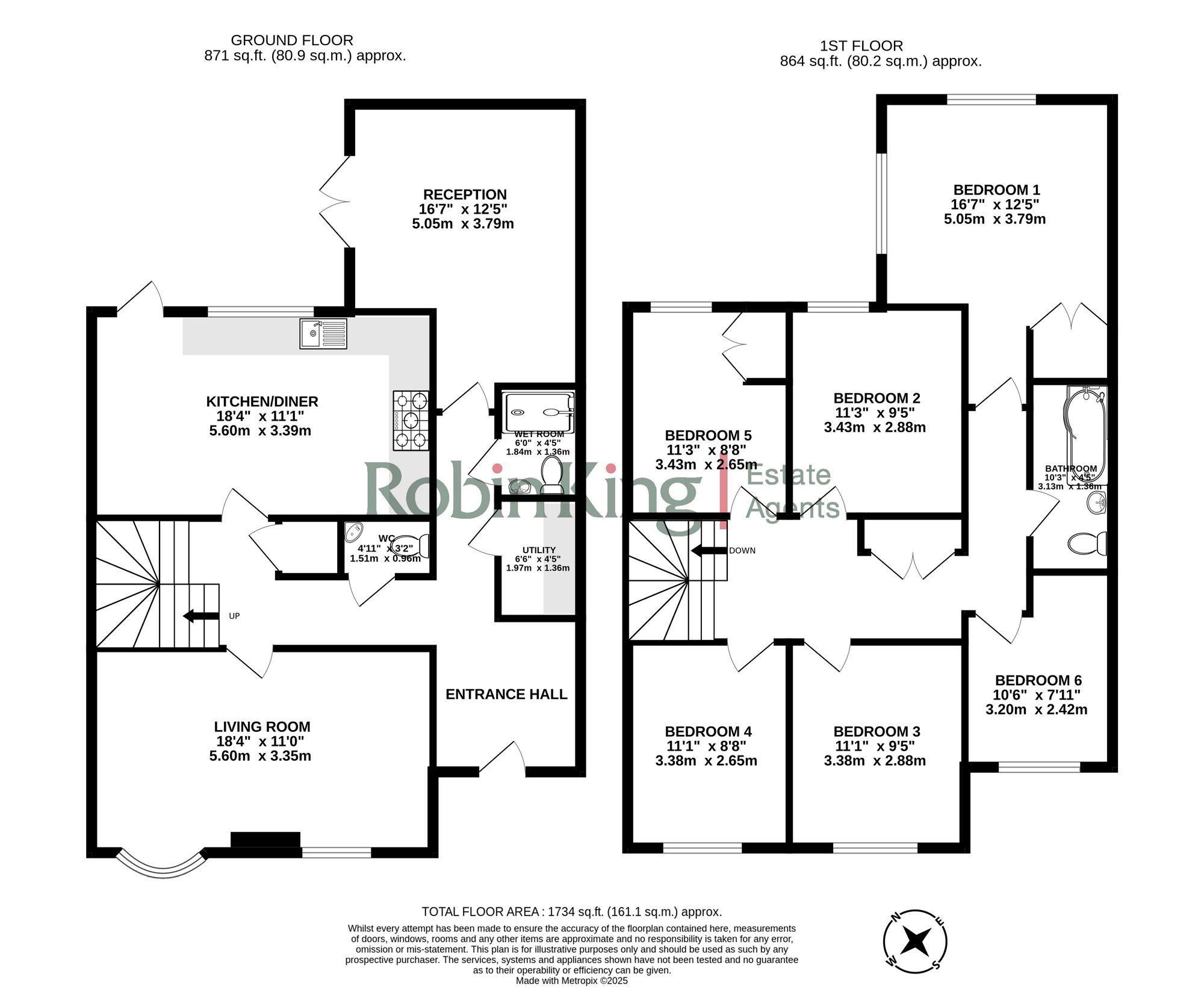 Floorplan for Stowey Road, Yatton, BS49