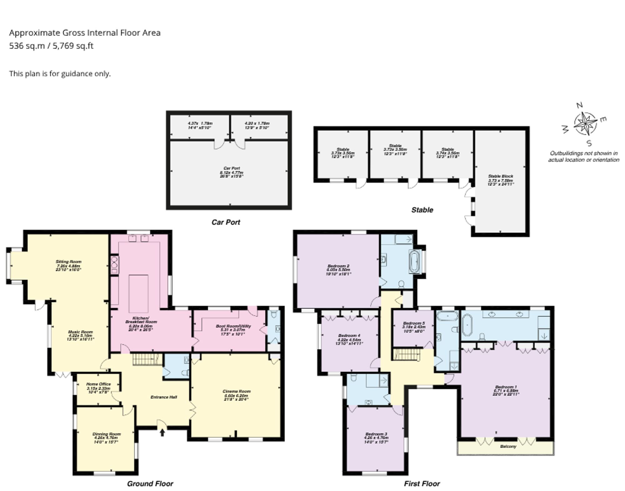 Floorplan for Hyatts Wood Road, Backwell, BS48