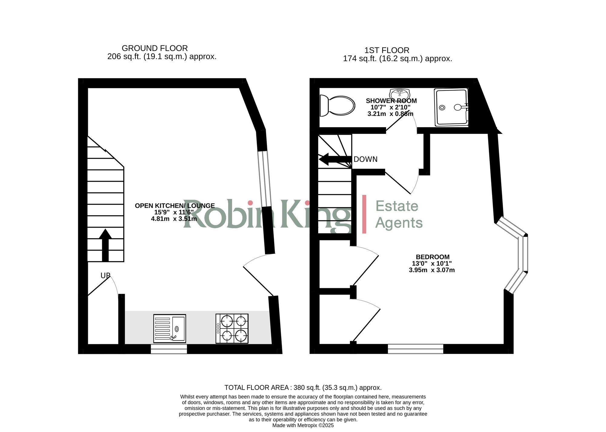 Floorplan for High Street, Yatton, BS49