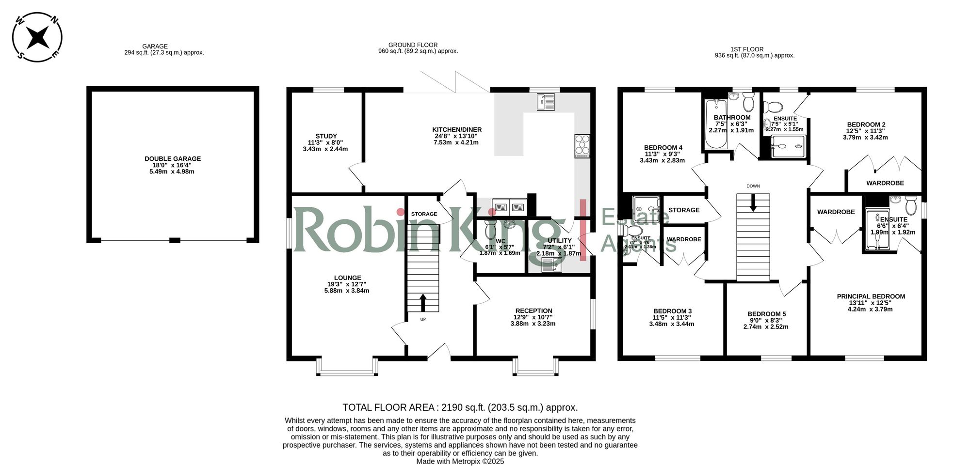 Floorplan for Mansbury Gardens, Congresbury, BS49