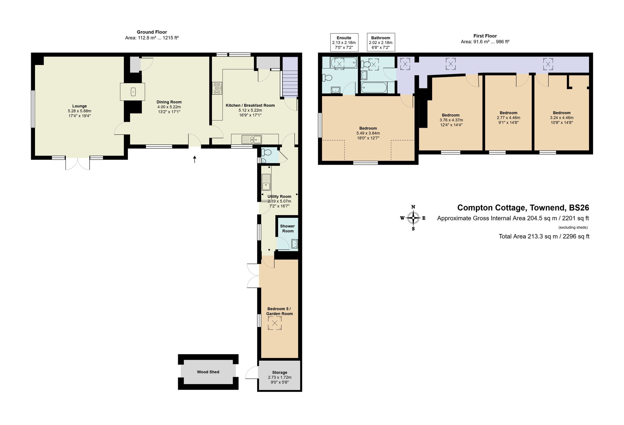 Floorplan for Townsend, Axbridge, BS26