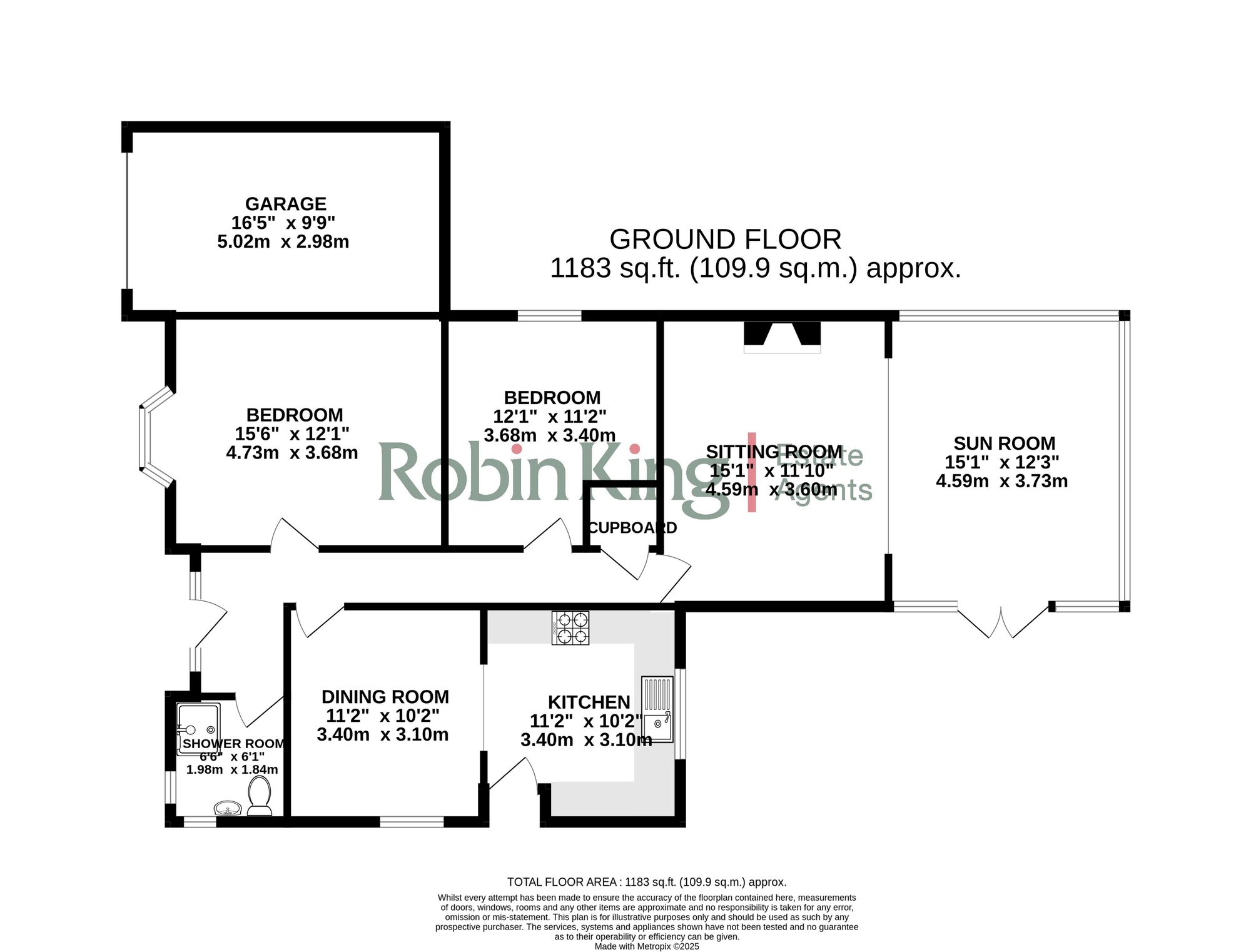 Floorplan for Westaway Park, Yatton, BS49