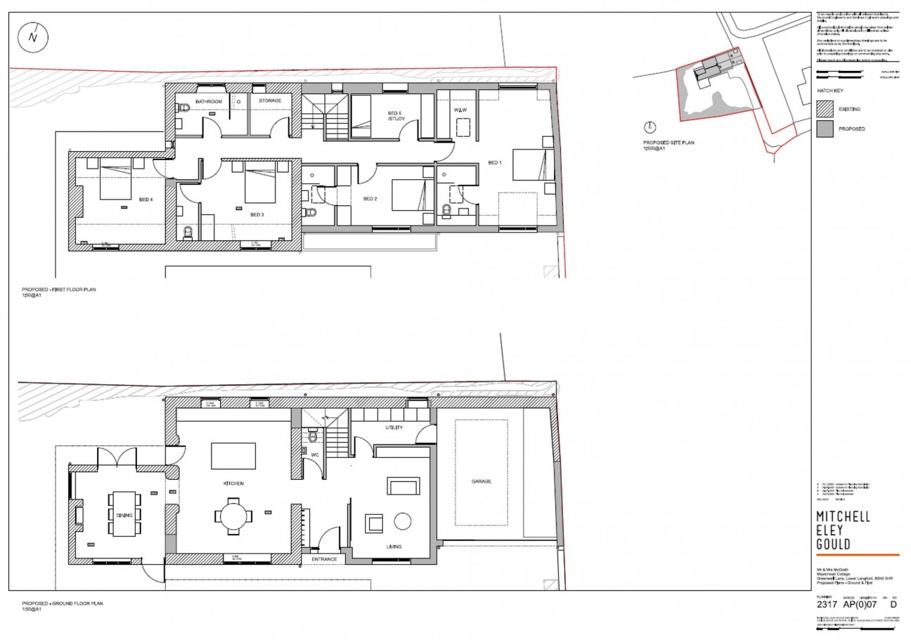 3 bed with planning permission already granted to extend to 5 bedrooms