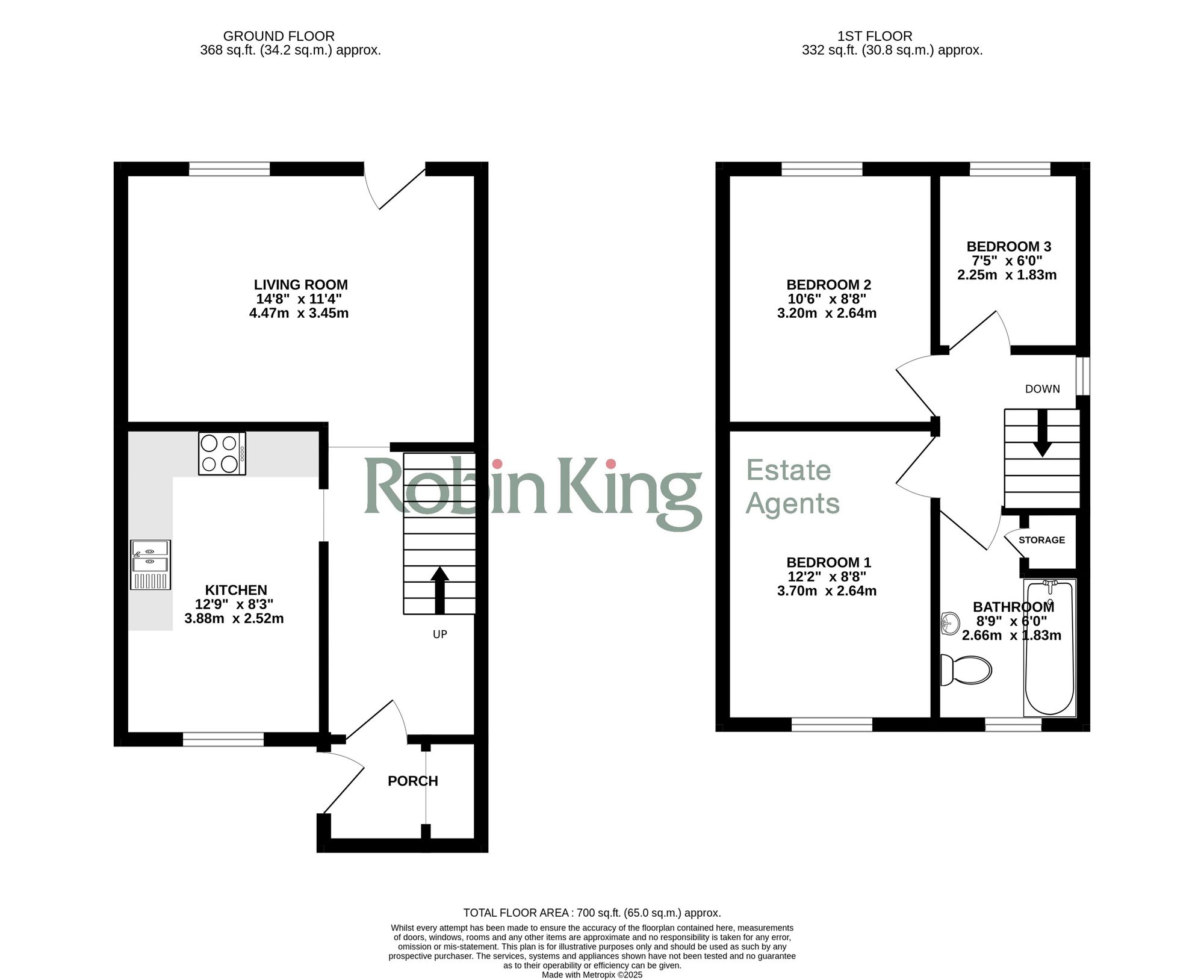 Floorplan for Church Road, Redhill, BS40