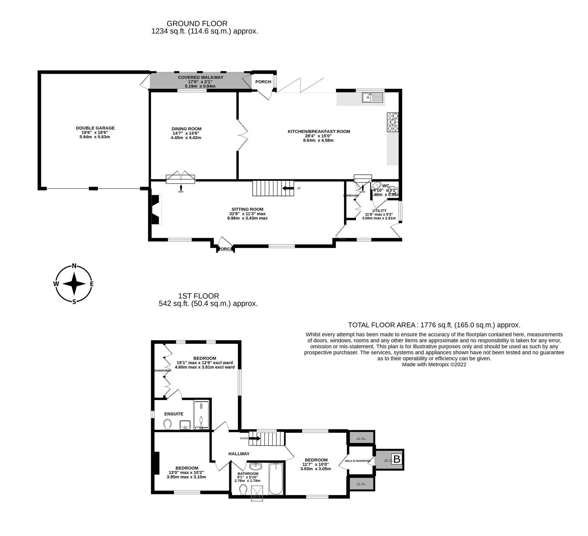 Floorplan for Front Street, Churchill, BS25