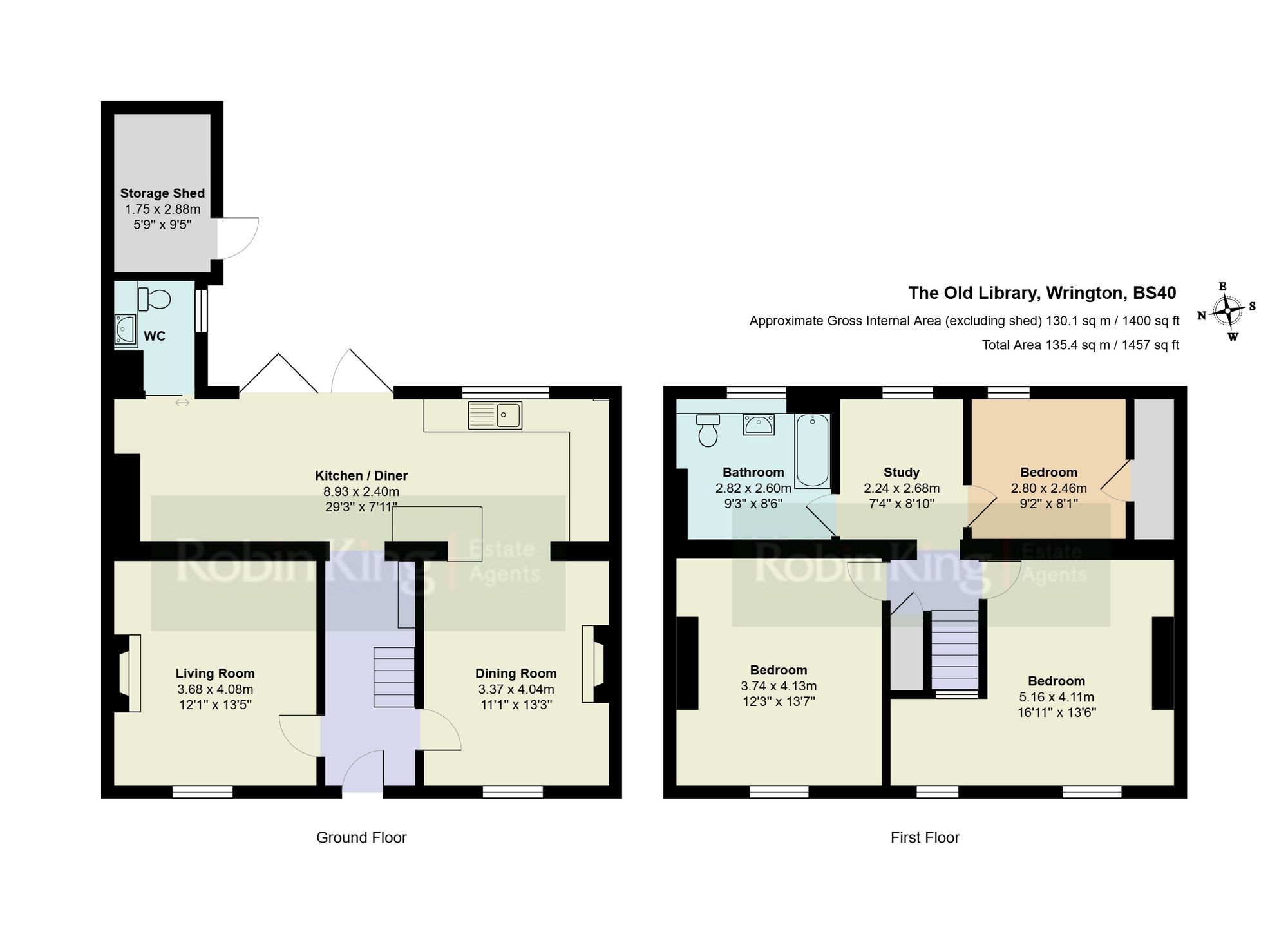 Floorplan for High Street, Wrington, BS40