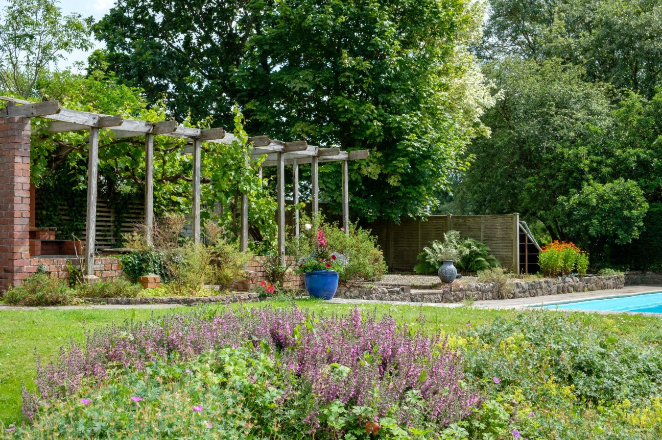 Detached country residence with land, outbuildings and glorious views