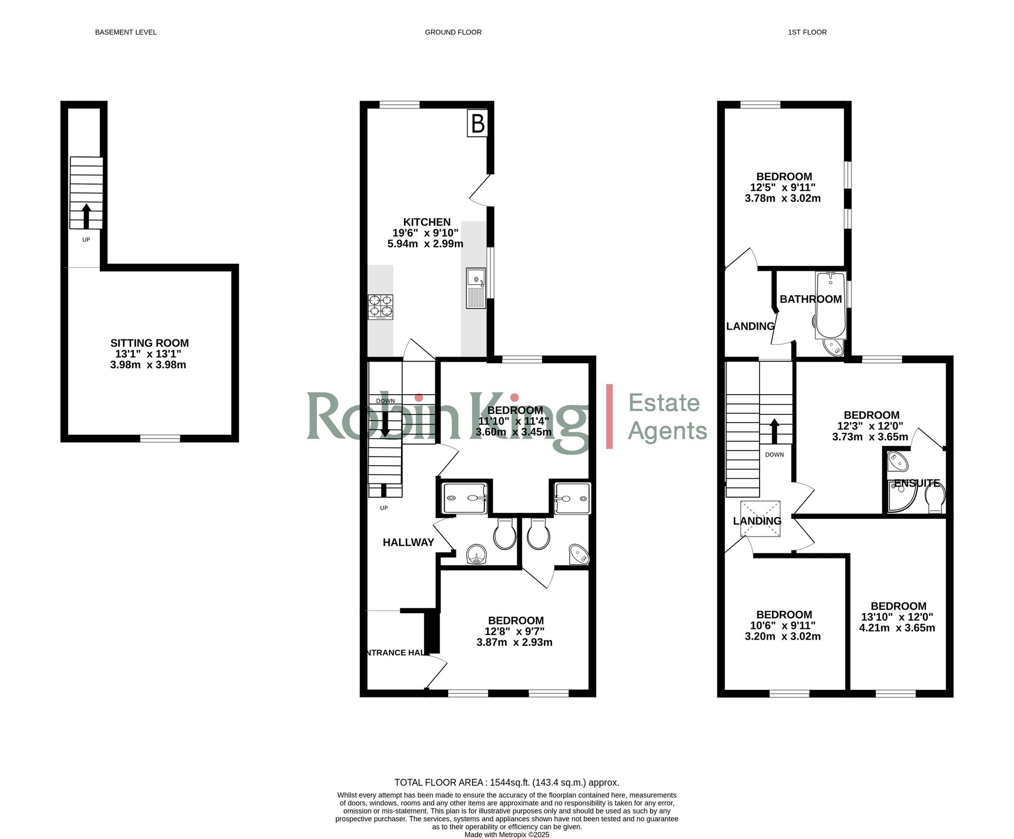 Floorplan for Lansdown Road, Redland, BS6