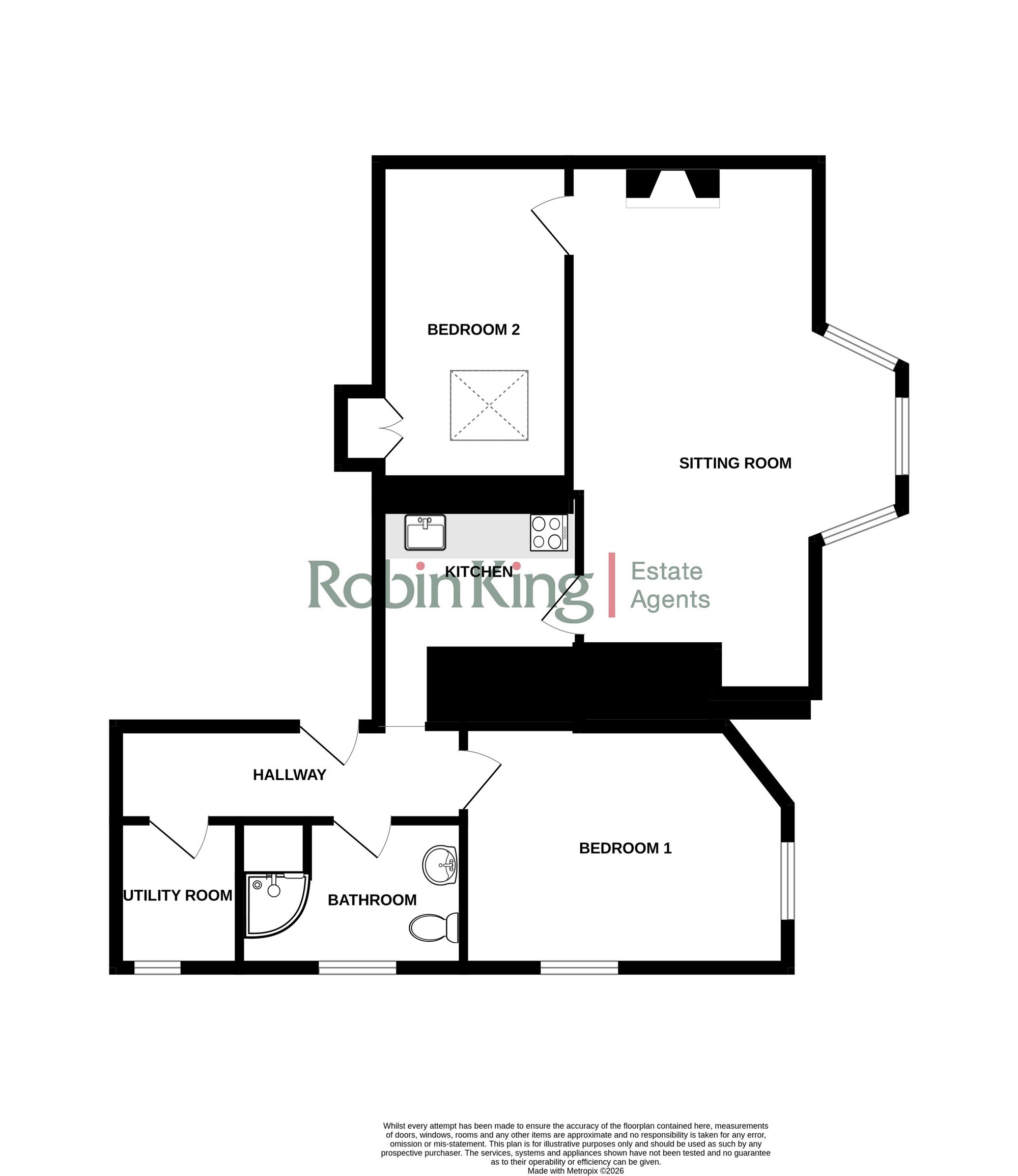 Floorplan for Backwell Hill, Backwell, BS48
