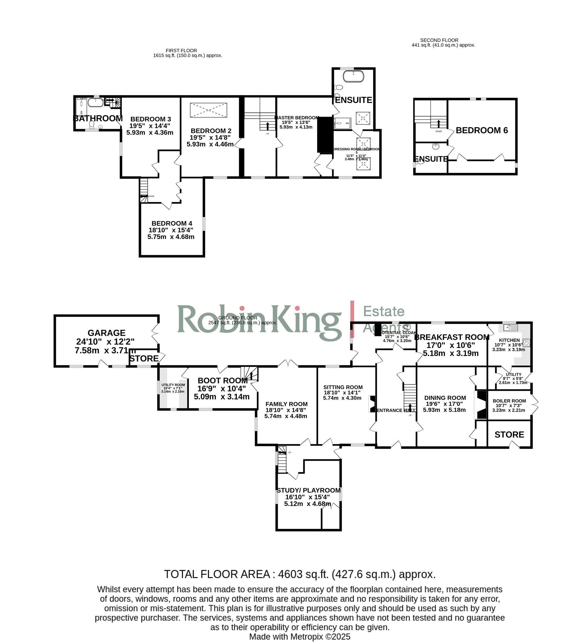 Floorplan for Ash Green, Front Street, Churchill, BS25 - beautifully renovated family home on prime village road