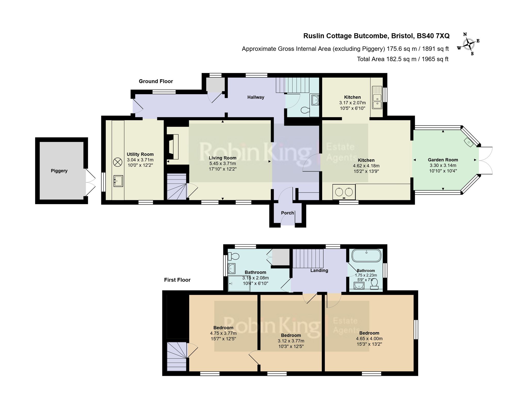 Floorplan for Butcombe, Bristol, BS40