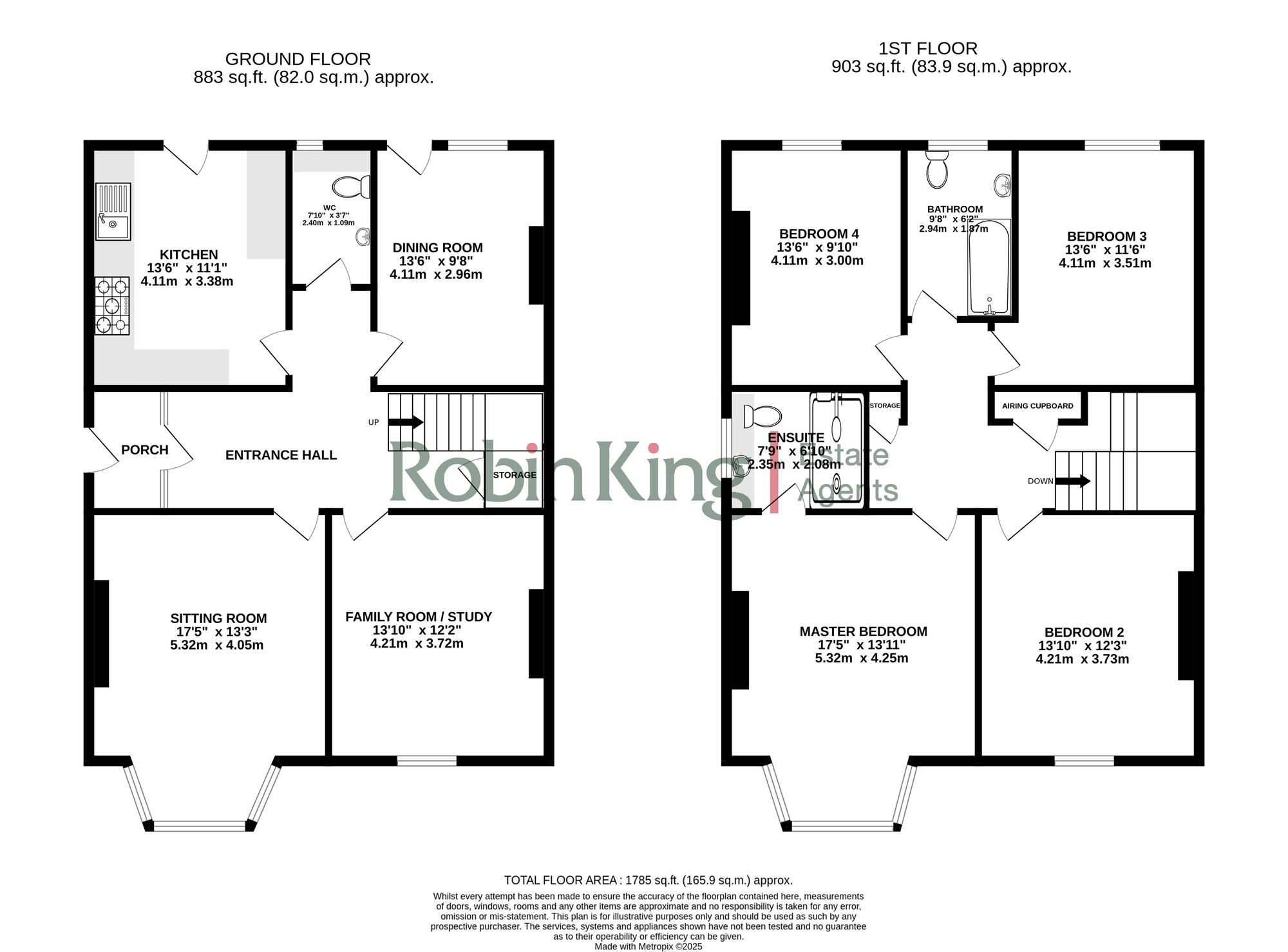 Floorplan for The Ridge, Yatton, BS49