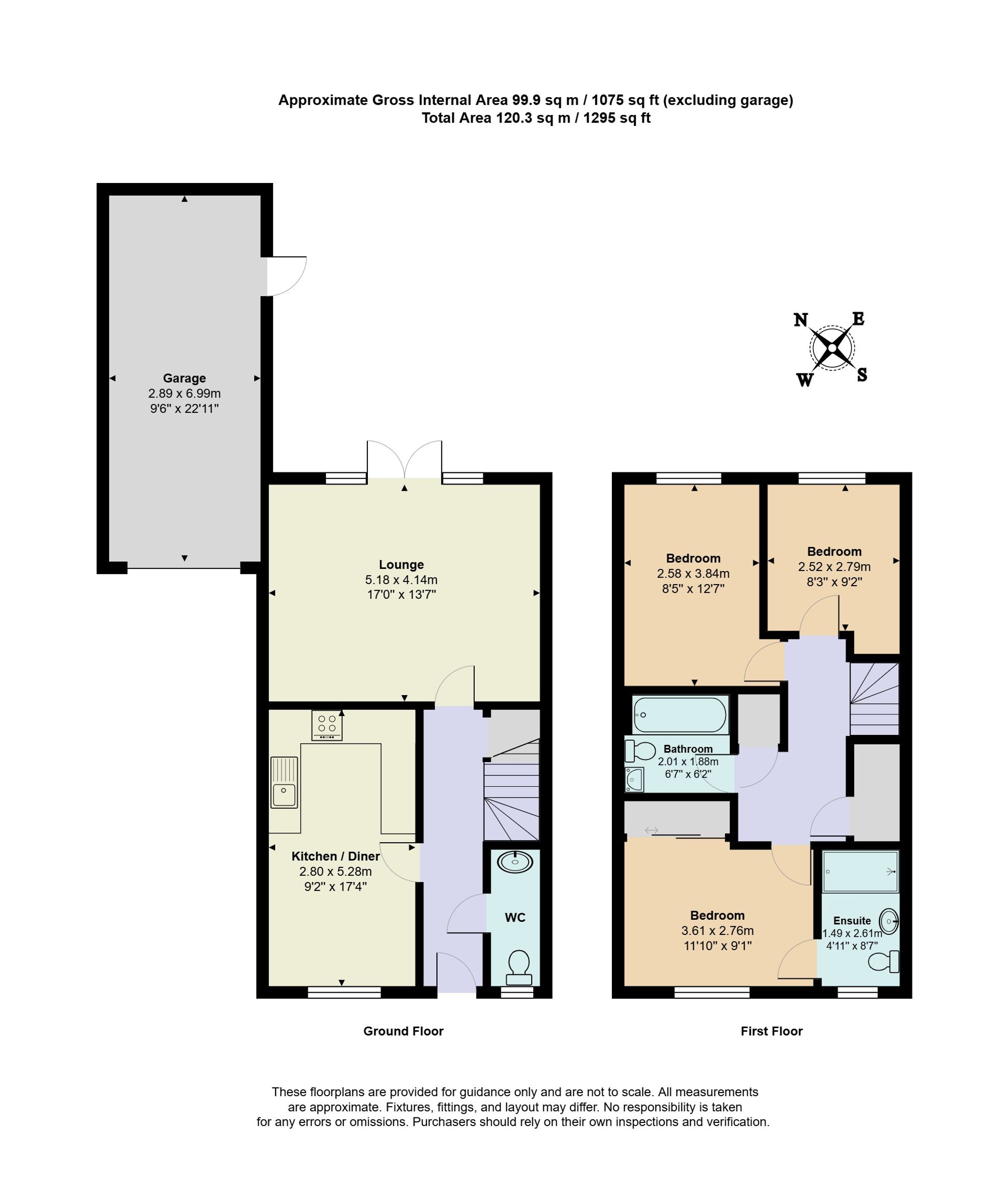 Floorplan for Muntjac Road, Langford, BS40
