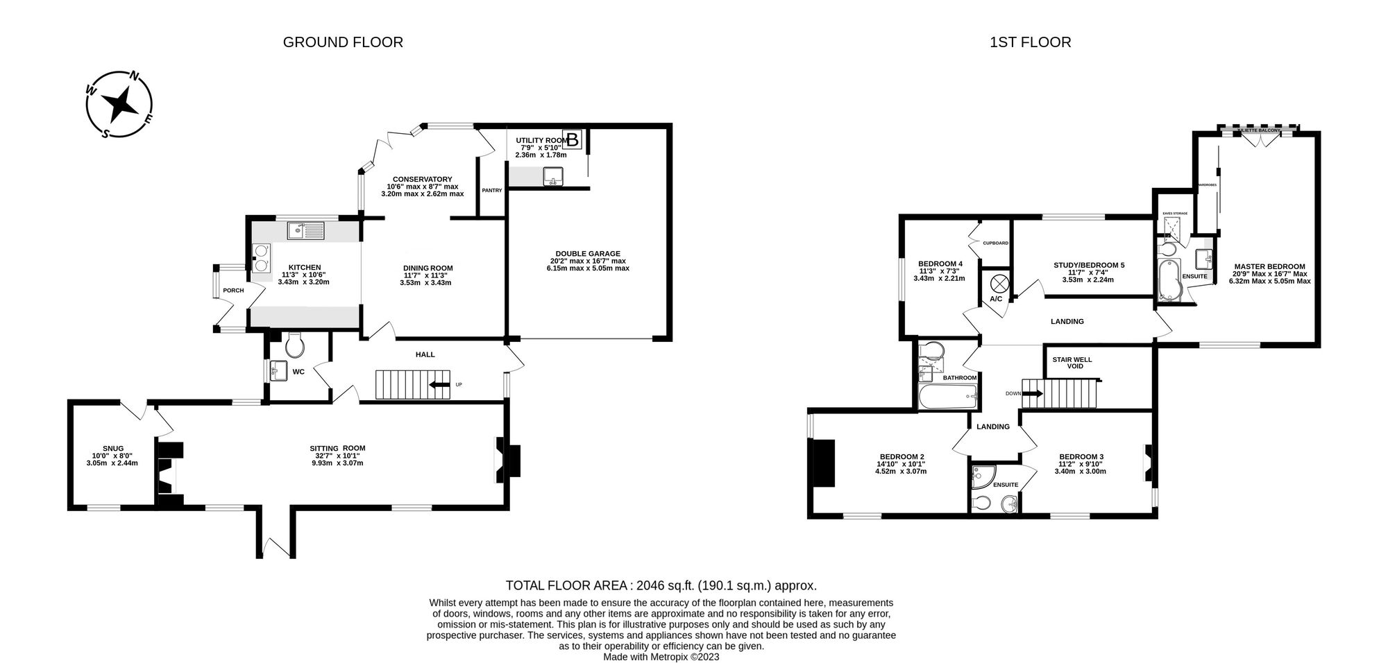 Floorplan for Blackdown Cottage, Ellick Road, Blagdon, BS40