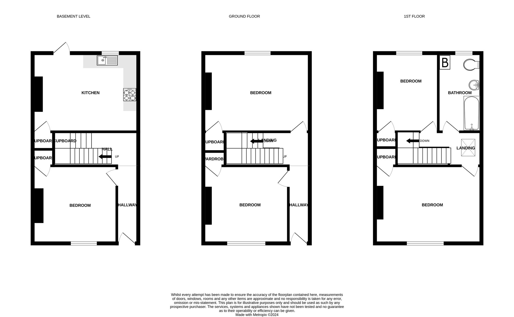 Floorplan for Stanley Road, Cotham, BS6