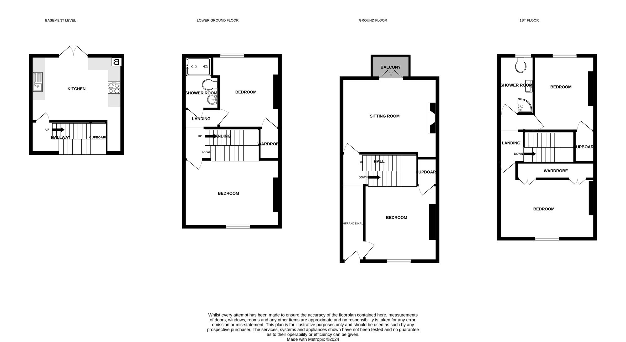 Floorplan for John Carrs Terrace, Bristol, BS8