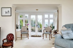 Delightful country residence with commanding views, on the outskirts of the village of Wrington