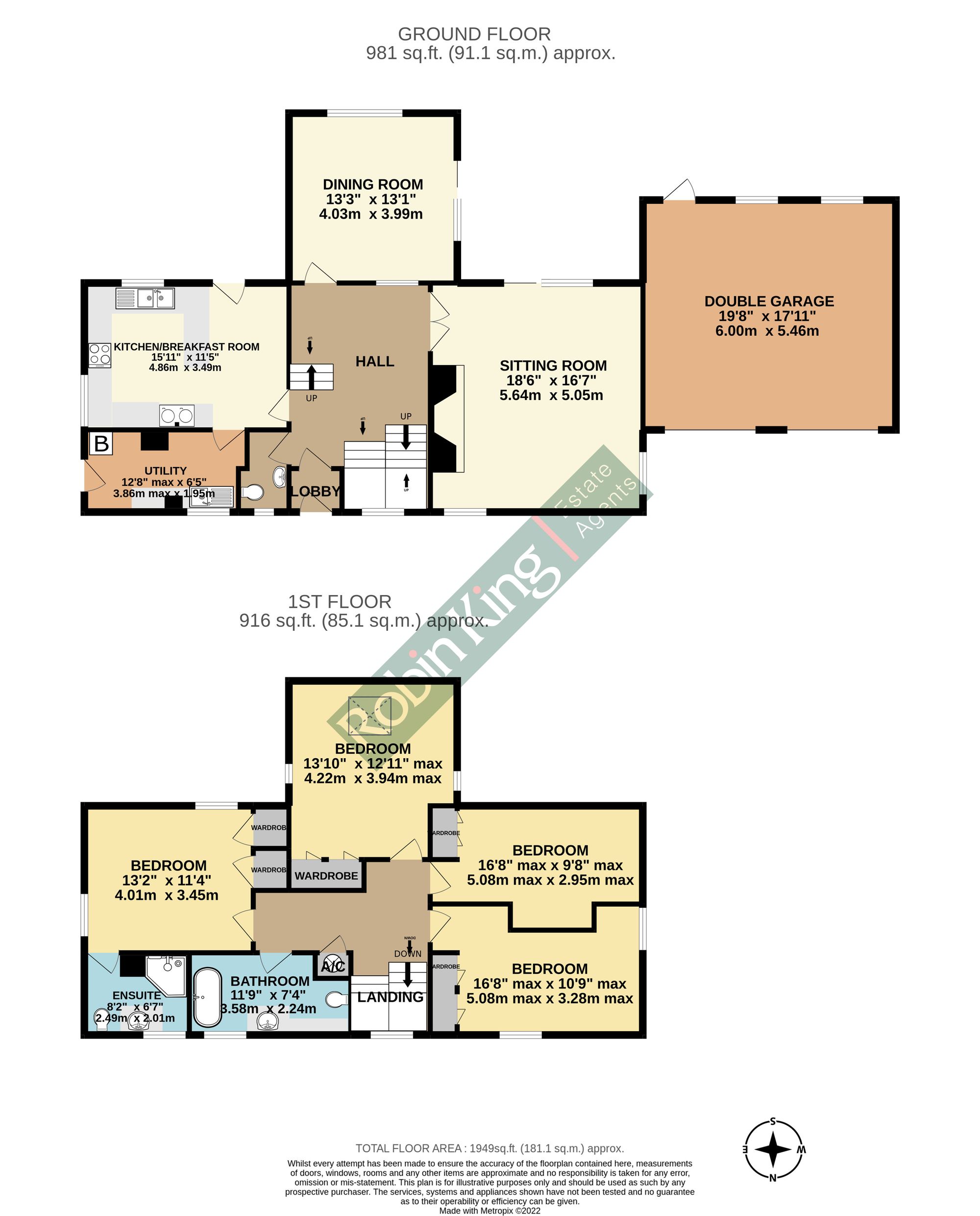 Floorplan for Christon Road, Loxton, BS26