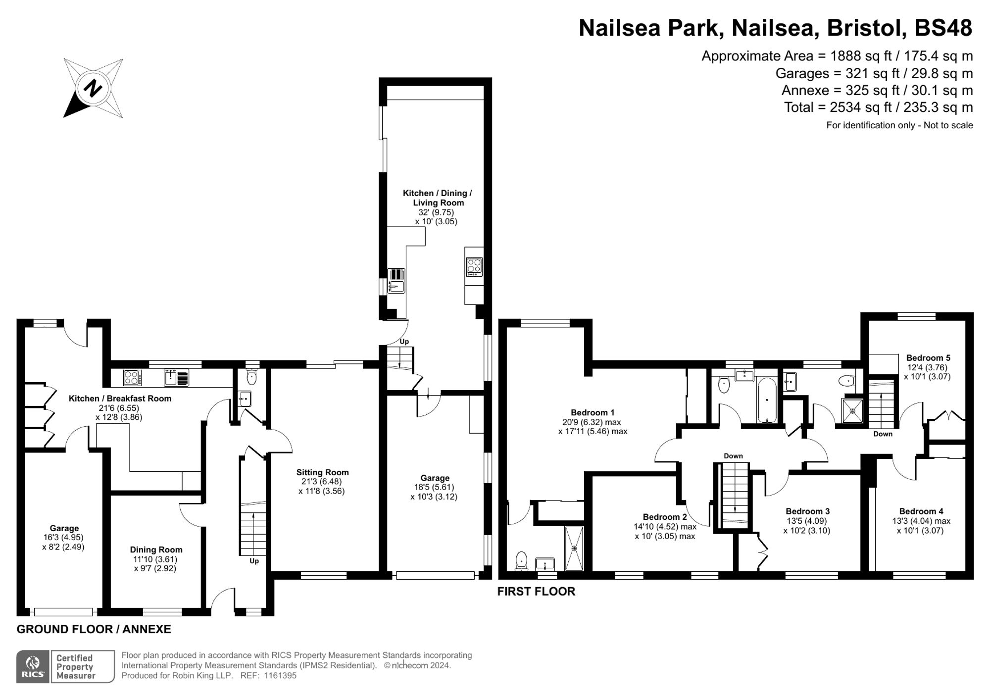 Floorplan for Nailsea Park, Nailsea, BS48