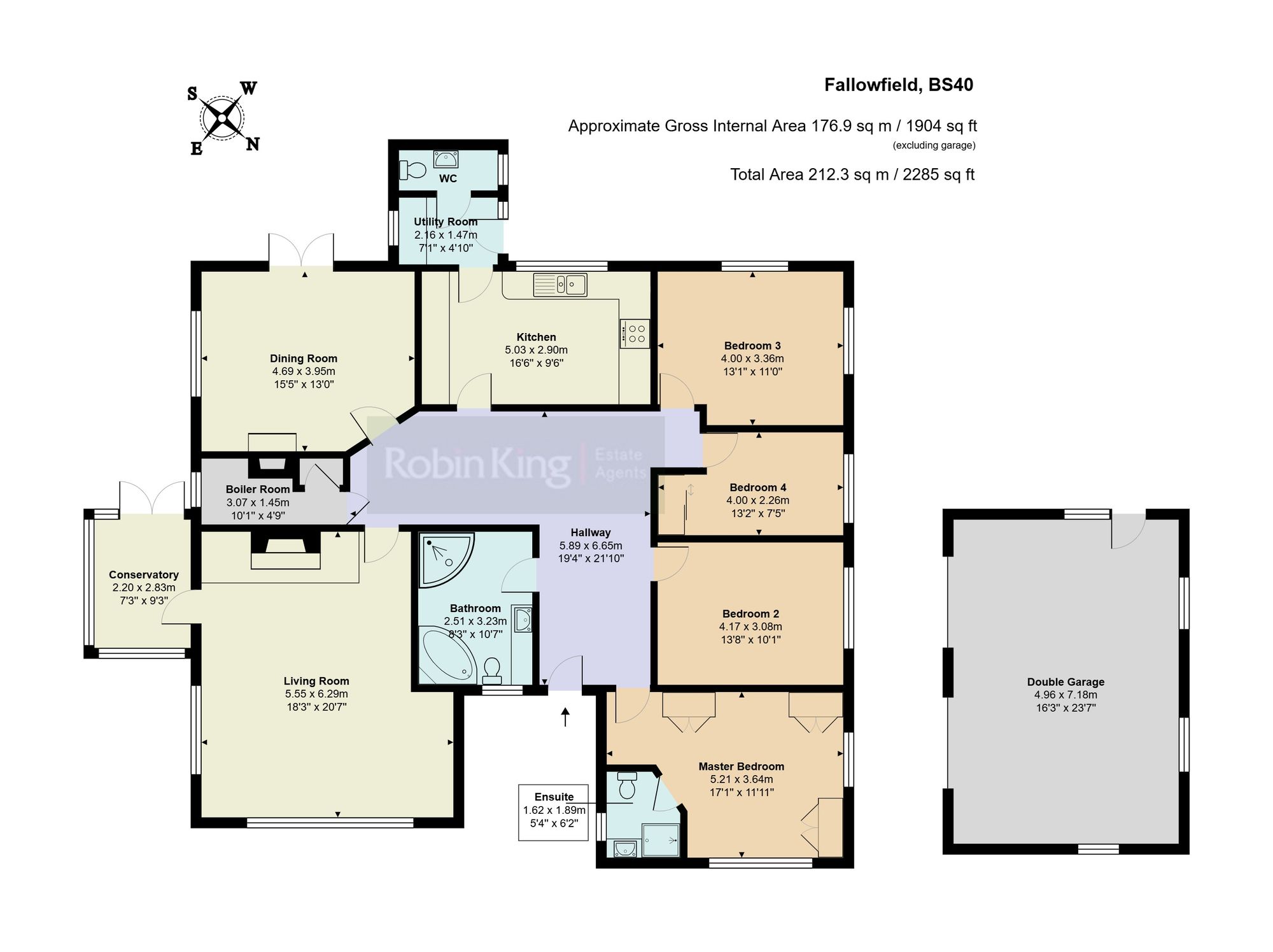 Floorplan for Fallowfield, Blagdon, BS40