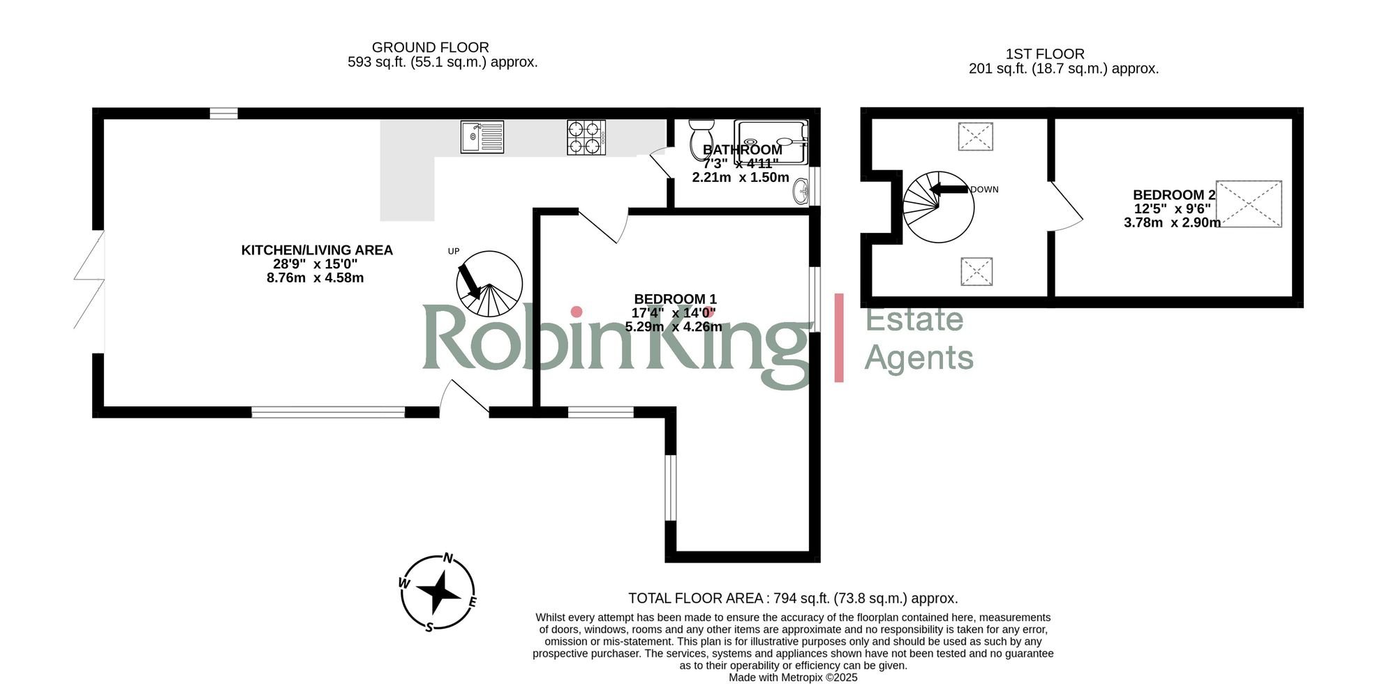 Floorplan for Tarnock, Axbridge, BS26