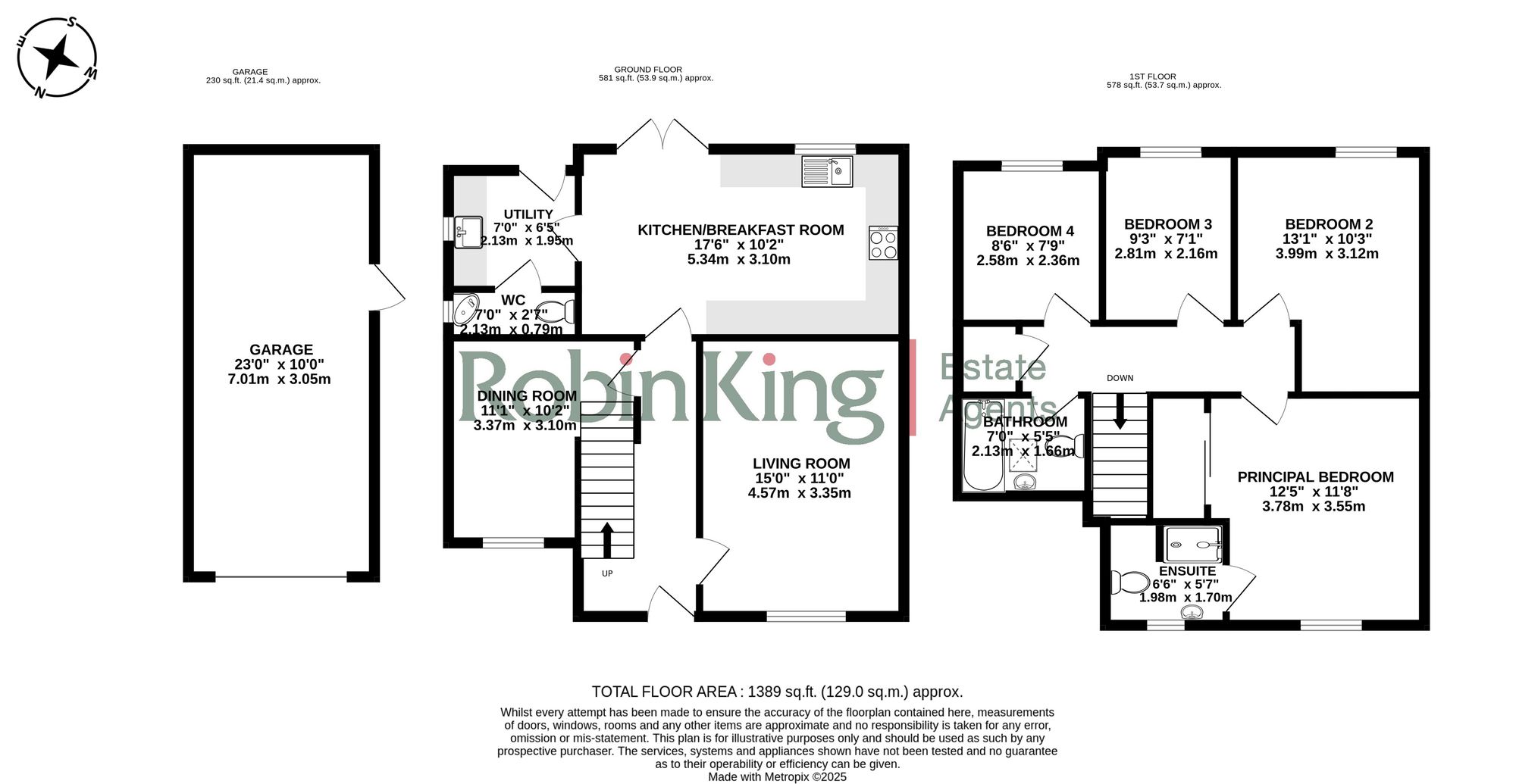 Floorplan for Tollhouse Road, Churchill, BS25