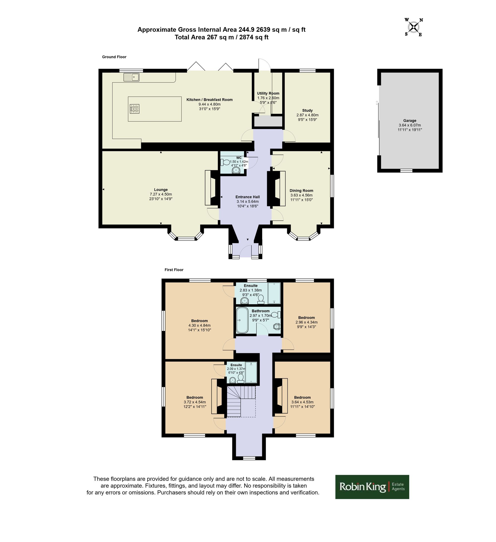 Floorplan for Frost Hill, Congresbury, BS49