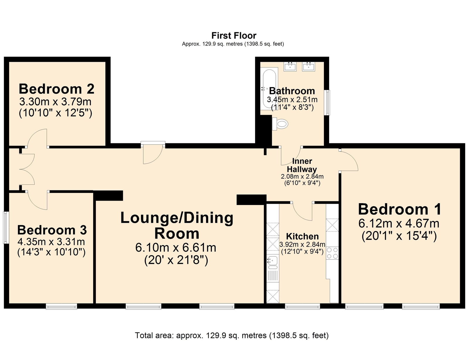 Floorplan for Rock House, Derby Road, Cromford, Matlock, DE4 3RP