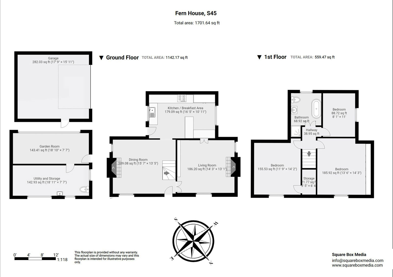 Floorplan for Brown Lane, Milltown, Ashover, S45 0HG