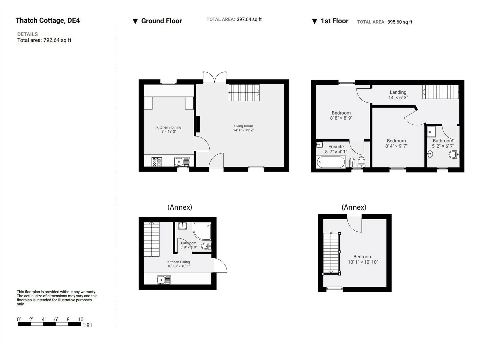 Floorplan for Main Road, Wensley, Matlock.