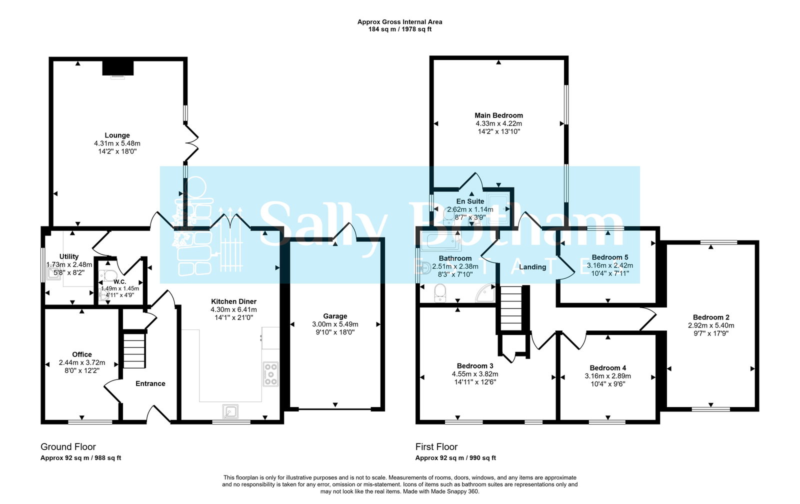 Floorplan for Thatchers Croft, Tansley, Matlock, DE4 5AN