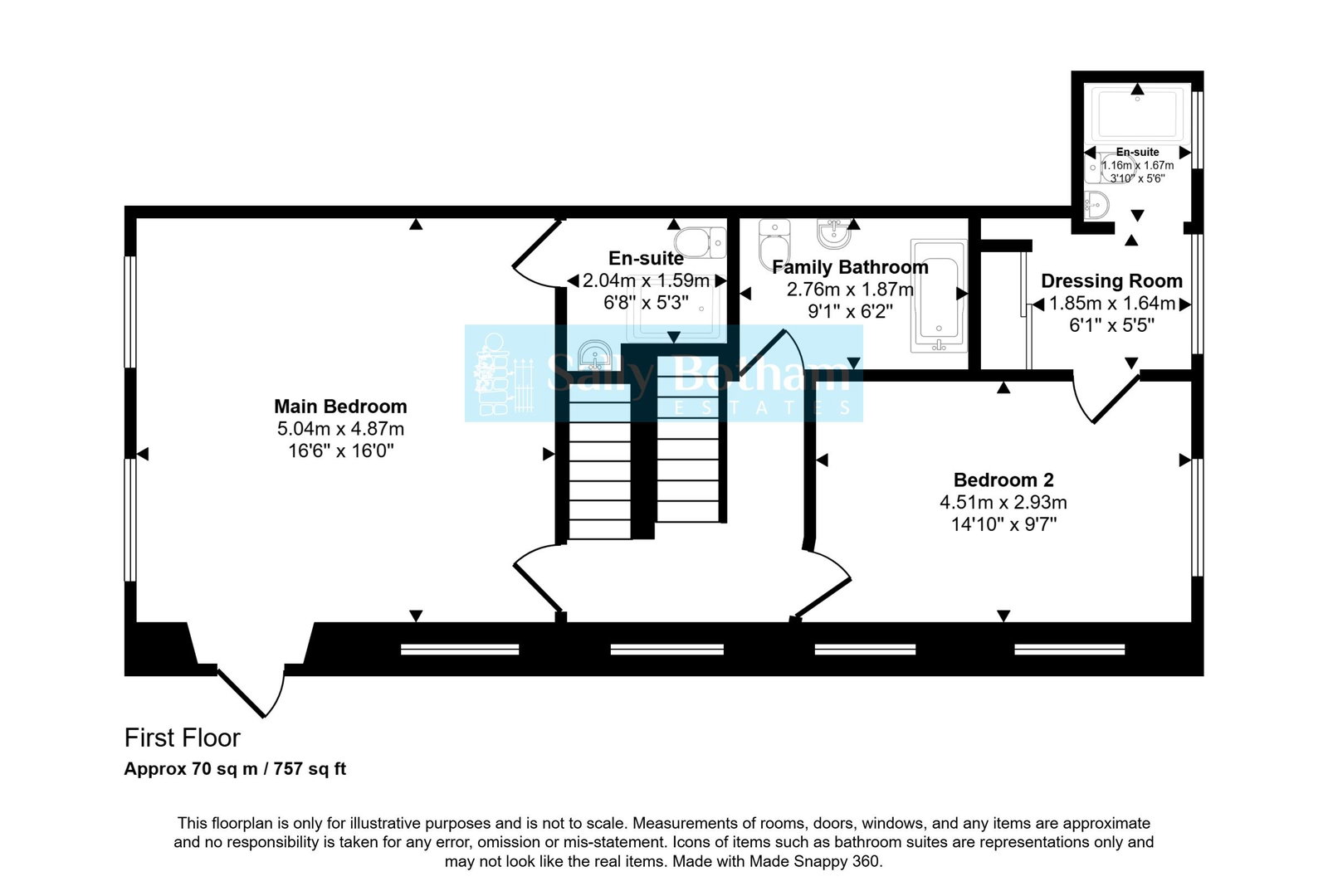Floorplan for Overton, Ashover, Chesterfield, S45 0JR