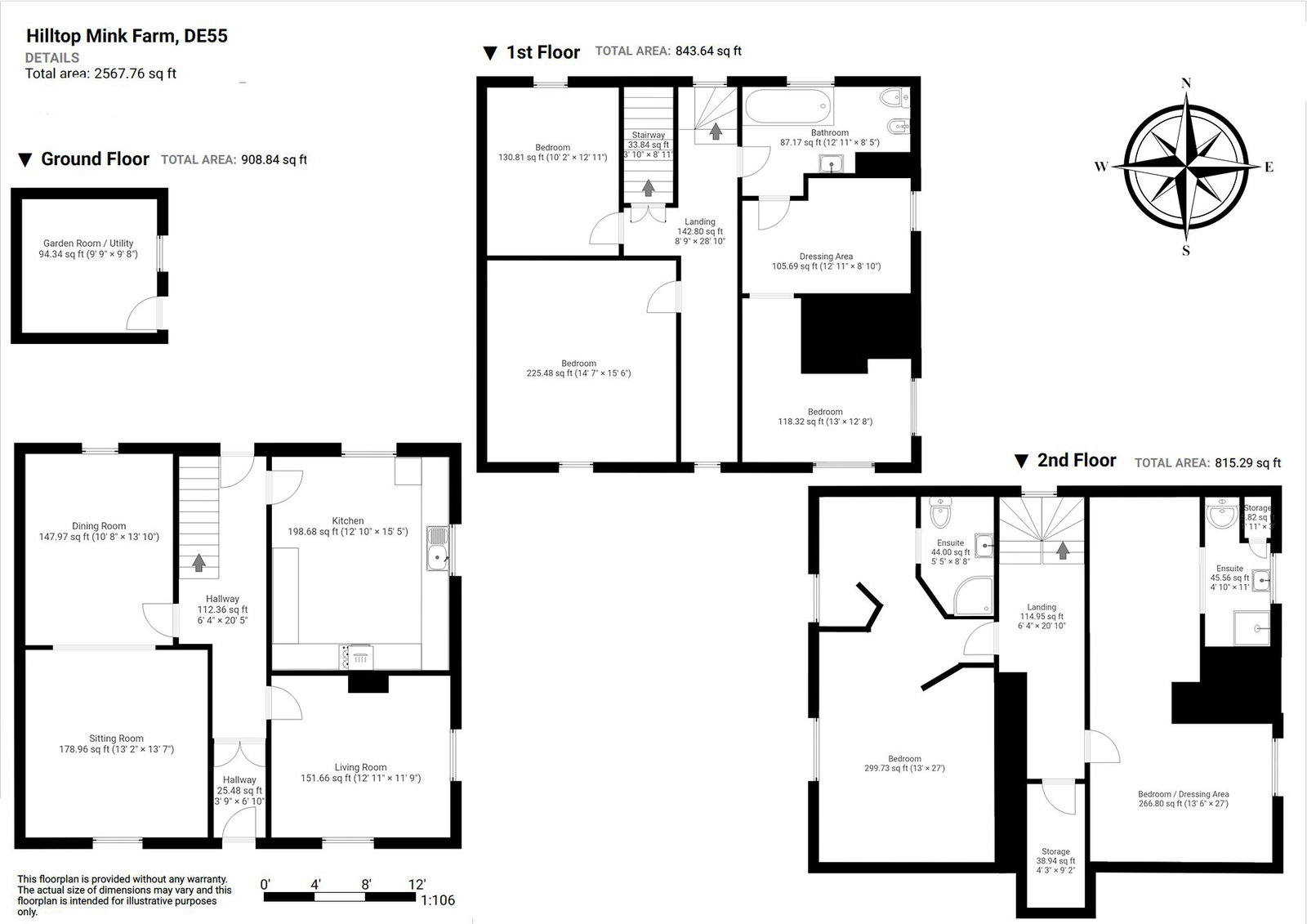 Floorplan for Hayes Lane, Swanwick