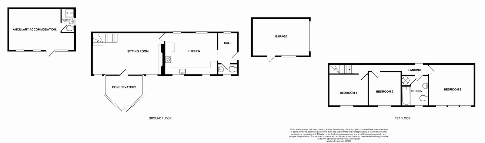 Floorplan for Slaley, Bonsall, Matlock, DE4 2BB